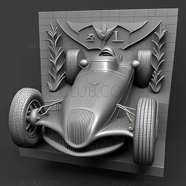 3D мадэль Maserati 250F (STL)